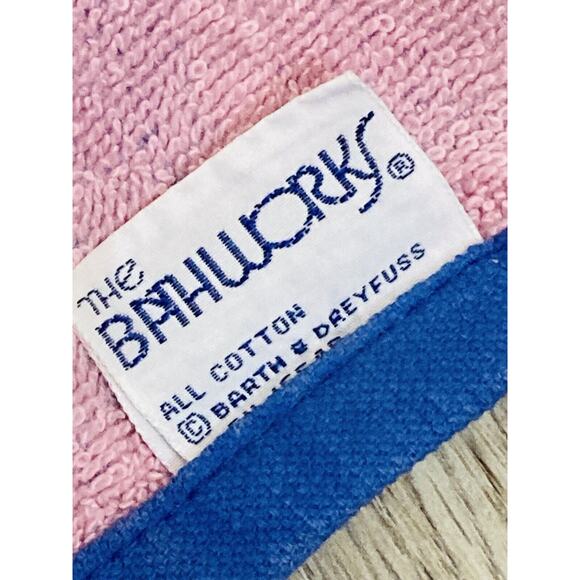 Vintage BARTH & DREYFUSS The Bathworks Kids Bear Sleepy Bath Towel Bedtime Child - Picture 10 of 10